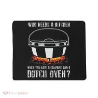 Kitchen Outdoor Campfire Cooking Dutch Oven Mousepad thumb 0