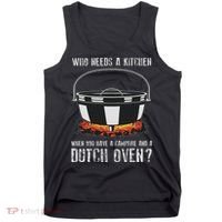 Kitchen Outdoor Campfire Cooking Dutch Oven Tank Top thumb 0