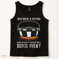 Kitchen Outdoor Campfire Cooking Dutch Oven Tank Top thumb 2