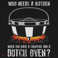 Kitchen Outdoor Campfire Cooking Dutch Oven Toddler T-Shirt thumb 4