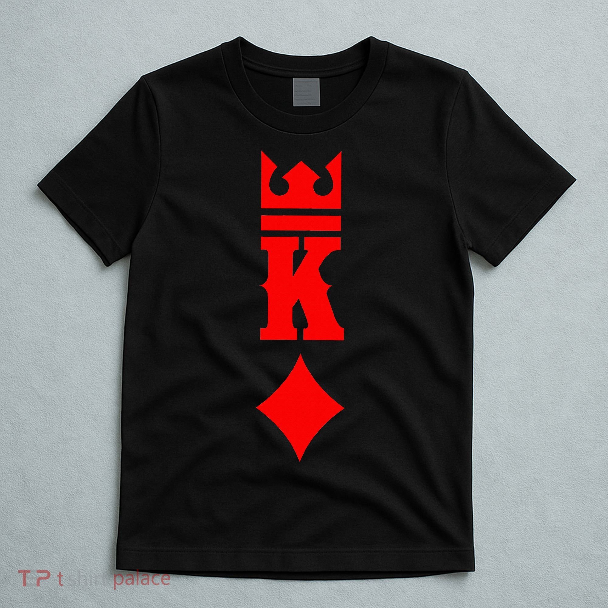 King Of Diamonds Halloween Playing Cards T-Shirt