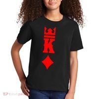 King Of Diamonds Halloween Playing Cards Kids T-Shirt thumb 2