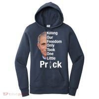 Killing Our Freedom Only Took One Little Prick Anti Faucci Women's Hoodie thumb 0