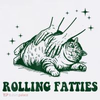 Kitten Owner Funny Rolling Fatties Cat Funny Cute Cat Lover Tall Hoodie thumb 2