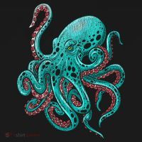 Kraken Octopus Gift Doggie Tank thumb 4