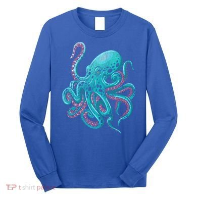 Kraken Octopus Gift Long Sleeve Shirt