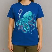 Kraken Octopus Gift T-Shirt thumb 4