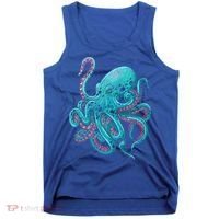 Kraken Octopus Gift Tank Top thumb 0