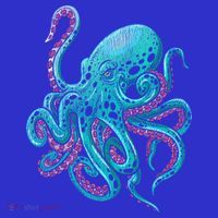 Kraken Octopus Gift Women's Long Sleeve Shirt thumb 2