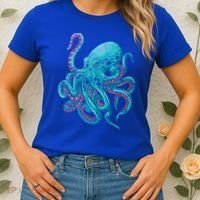 Kraken Octopus Gift Women's T-Shirt thumb 2