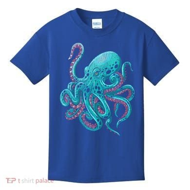 Kraken Octopus Gift Kids T-Shirt