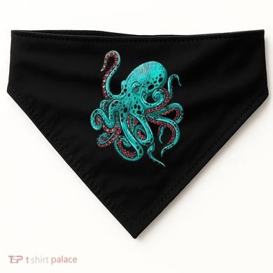 Kraken Octopus Gift USA-Made Doggie Bandana