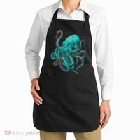 Kraken Octopus Gift Apron thumb 2