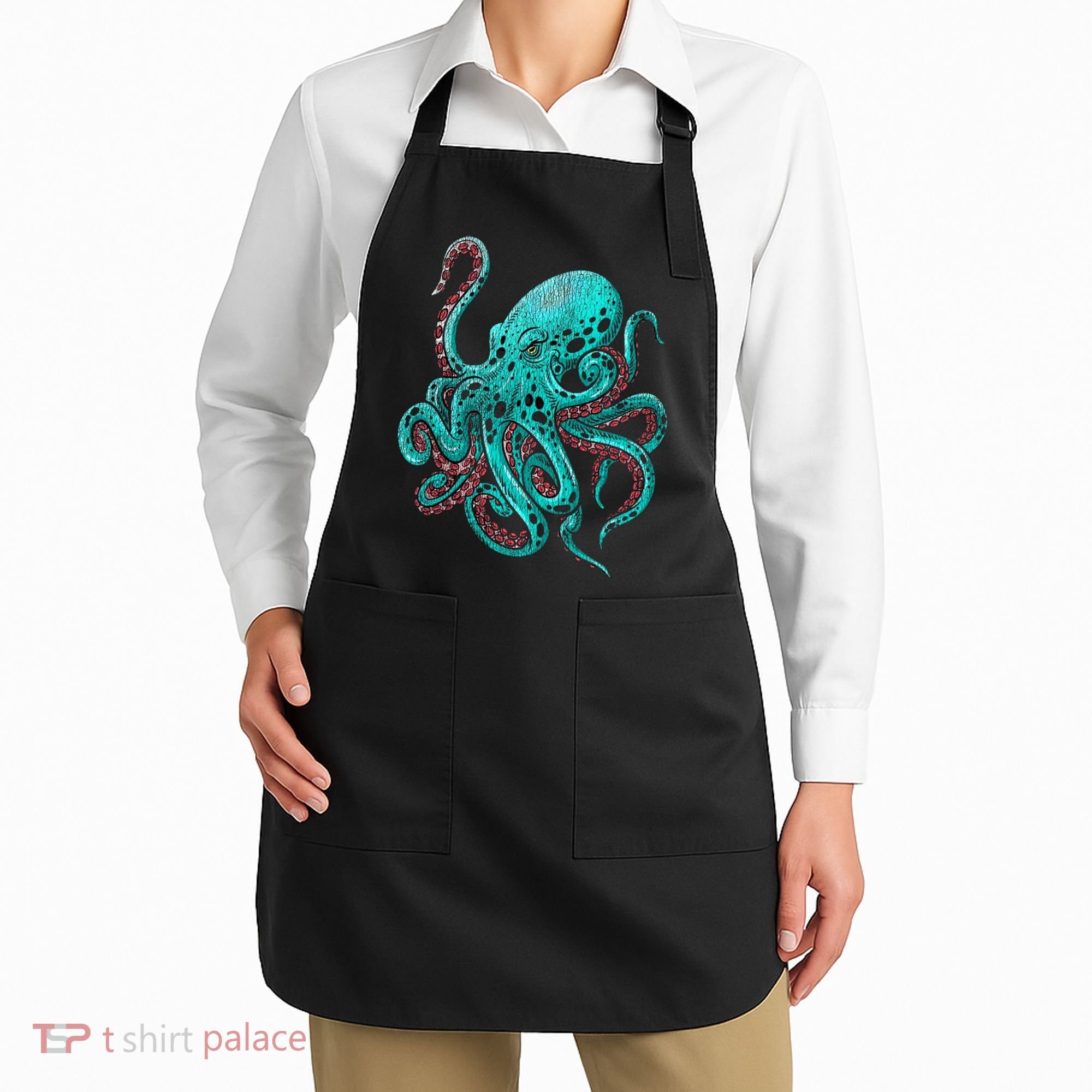 Kraken Octopus Gift Apron