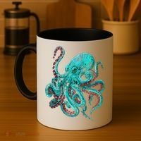 Kraken Octopus Gift Coffee Mug thumb 4