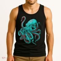 Kraken Octopus Gift Tank Top thumb 3