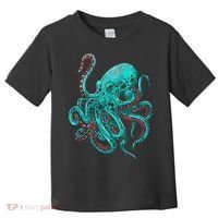 Kraken Octopus Gift Toddler T-Shirt thumb 0