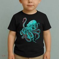 Kraken Octopus Gift Toddler T-Shirt thumb 2