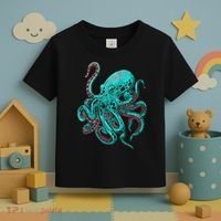 Kraken Octopus Gift Toddler T-Shirt thumb 3