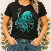 Kraken Octopus Gift Women's T-Shirt thumb 2