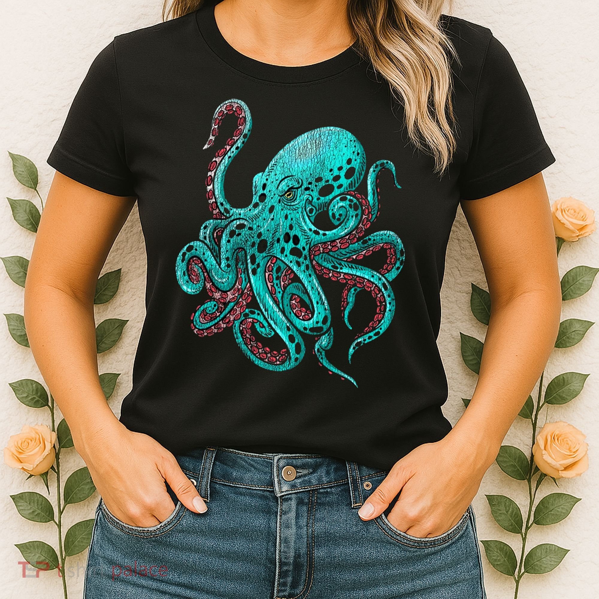 Kraken Octopus Gift Women's T-Shirt