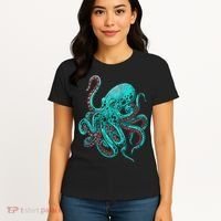 Kraken Octopus Gift Women's T-Shirt thumb 4