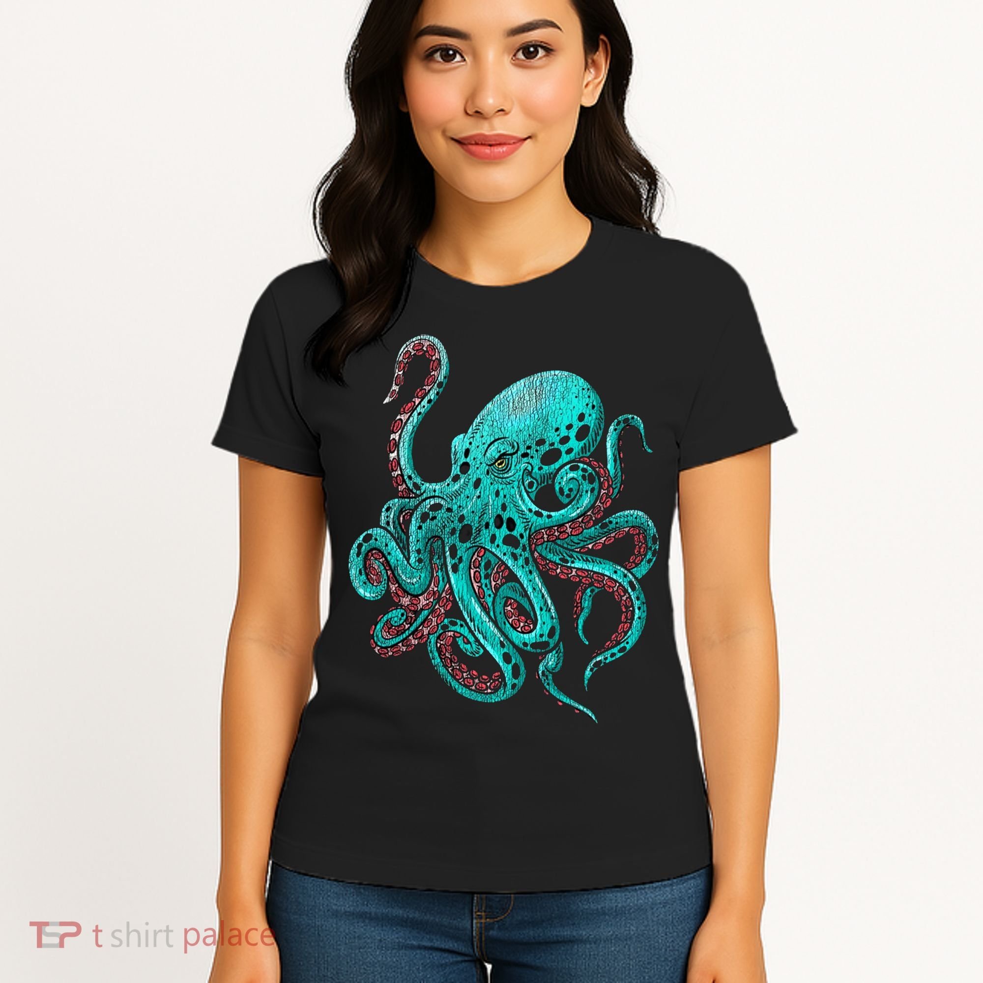 Kraken Octopus Gift Women's T-Shirt