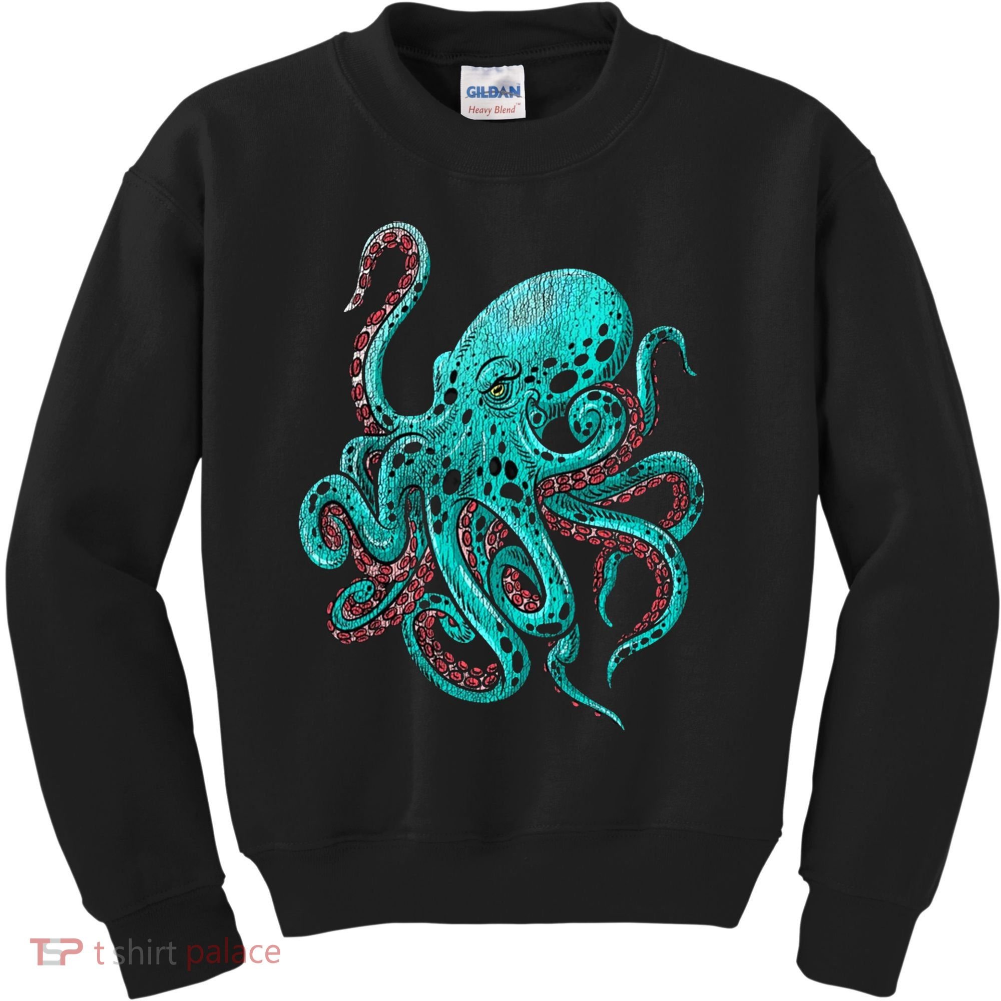 Kraken Octopus Gift Kids Sweatshirt