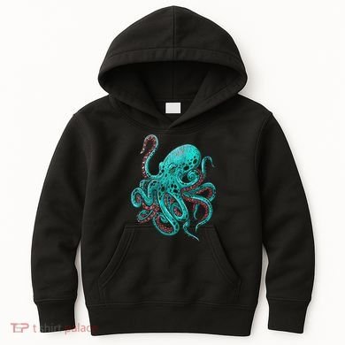 Kraken Octopus Gift Kids Hoodie