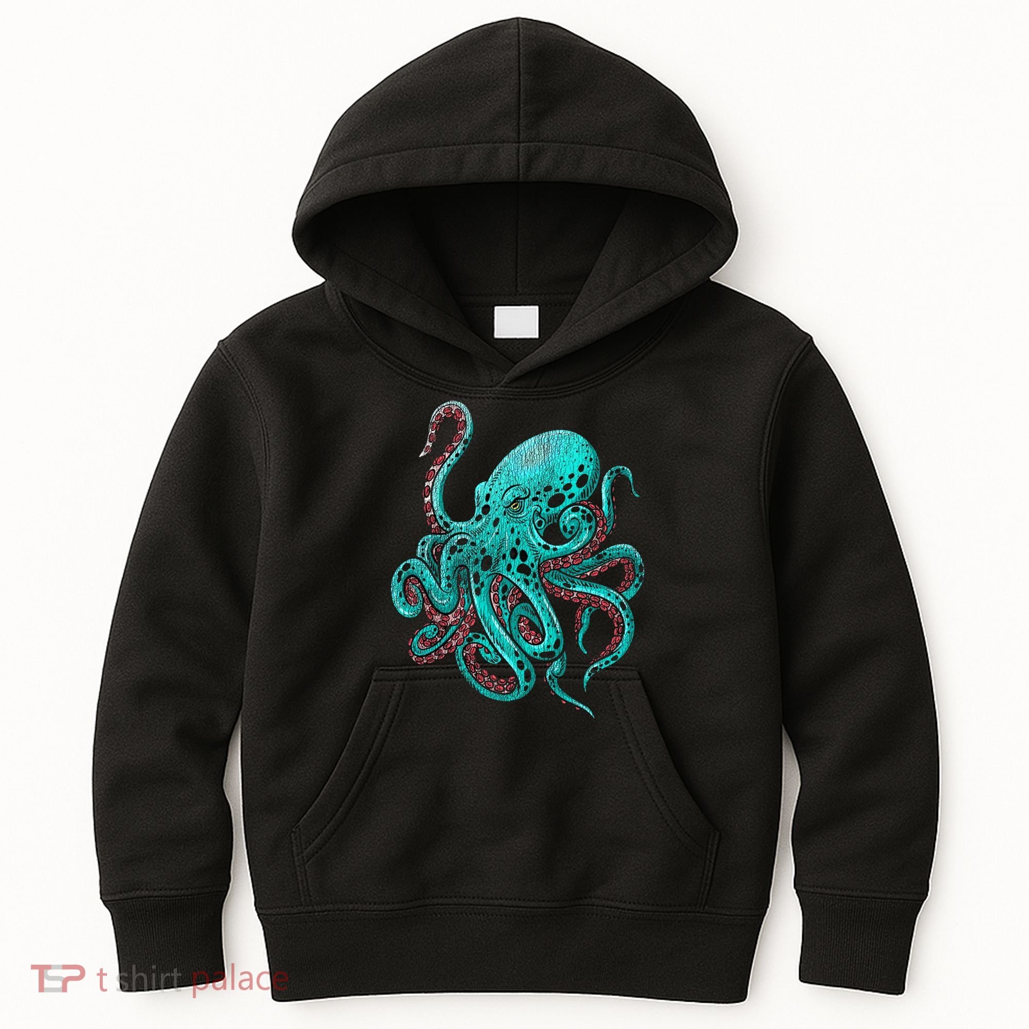 Kraken Octopus Gift Kids Hoodie
