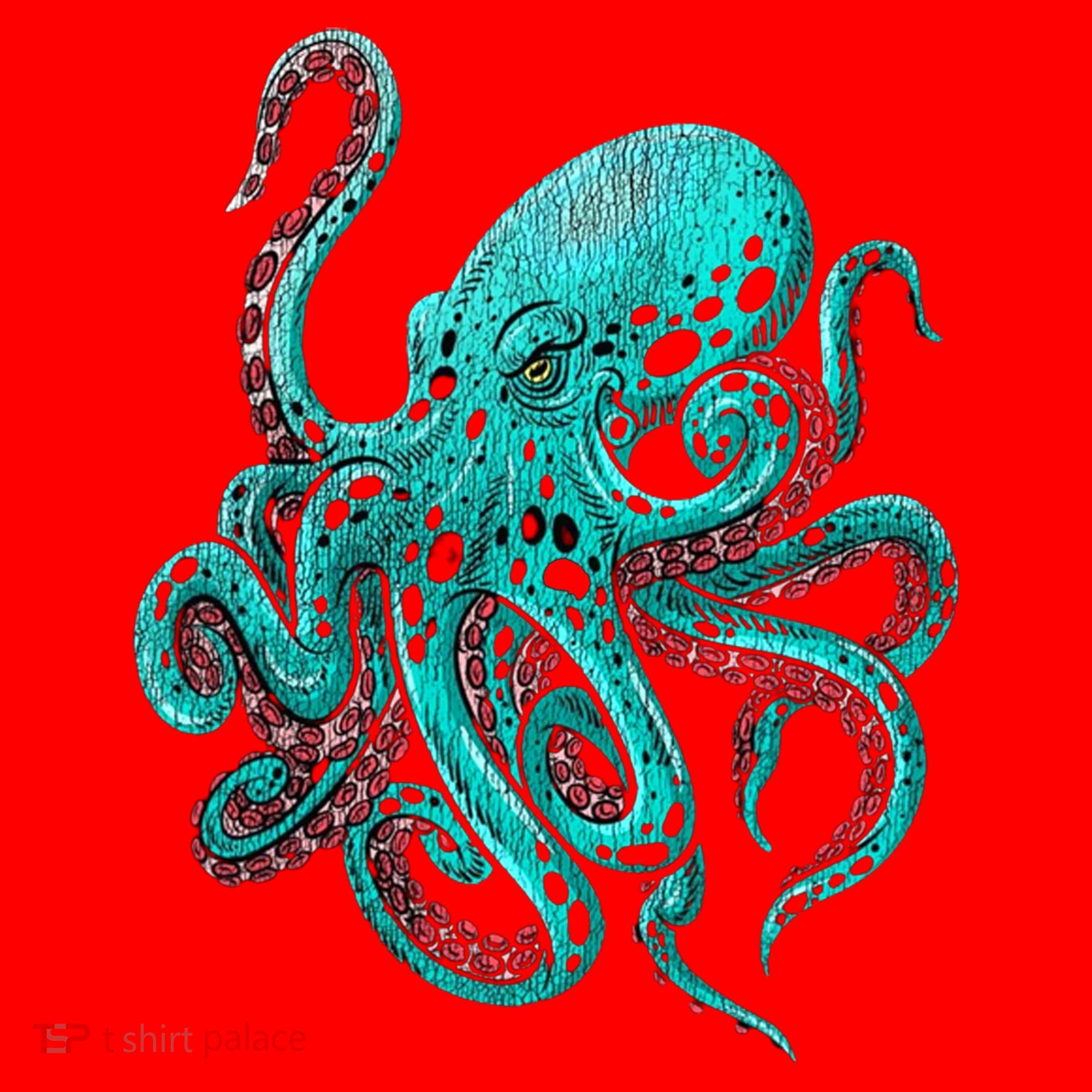 Kraken Octopus Gift Santa Hat