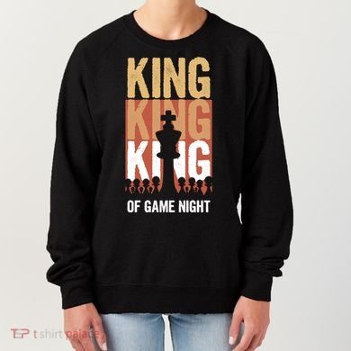 King Of Game Night Funny Gift Women's Sweatshirt