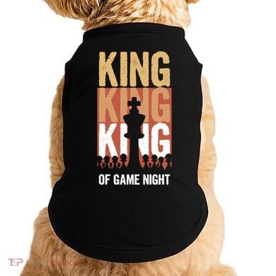 King Of Game Night Funny Gift Doggie Tank