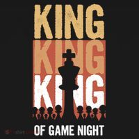 King Of Game Night Funny Gift Women's Hoodie thumb 2