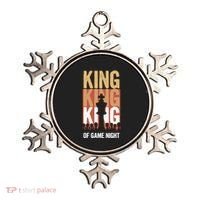 King Of Game Night Funny Gift Ornament thumb 0