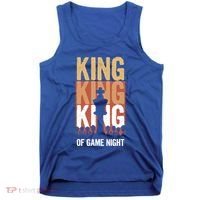 King Of Game Night Funny Gift Tank Top thumb 0
