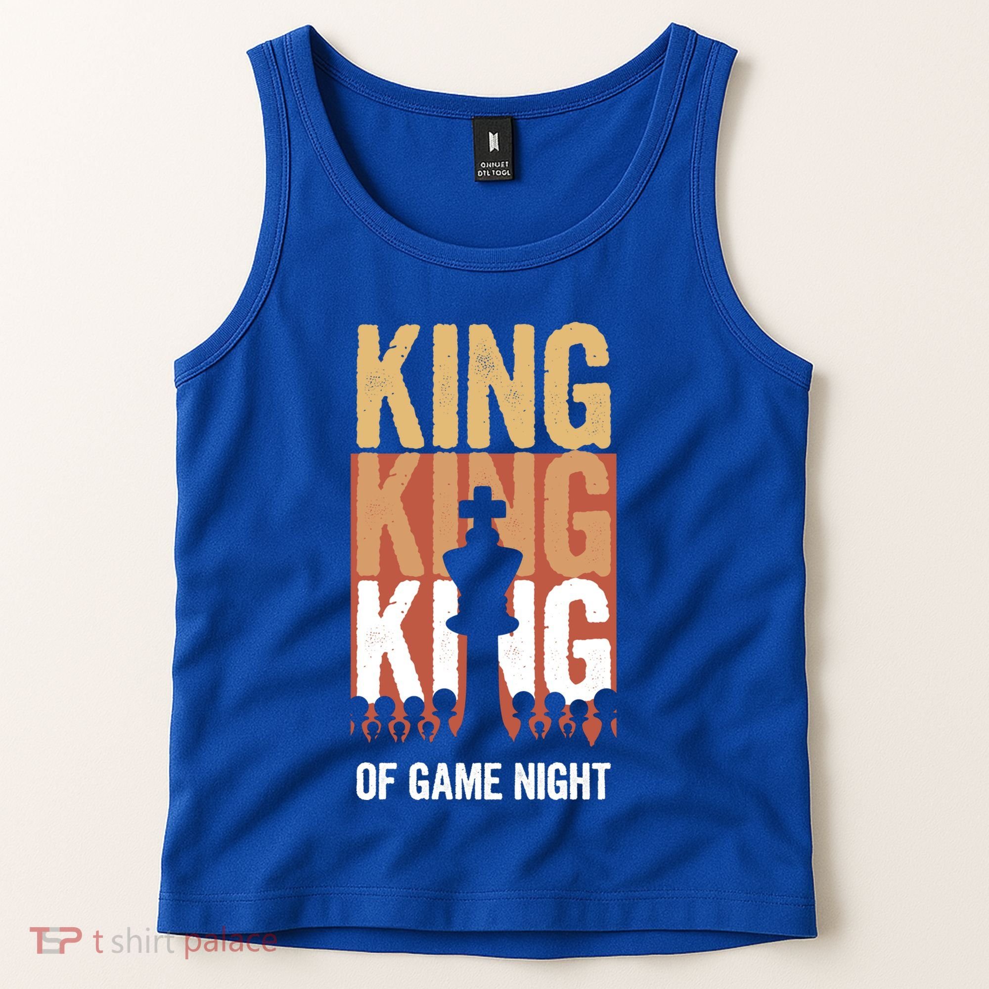 King Of Game Night Funny Gift Tank Top