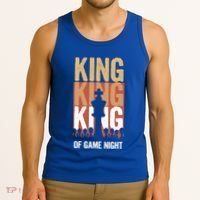 King Of Game Night Funny Gift Tank Top thumb 3