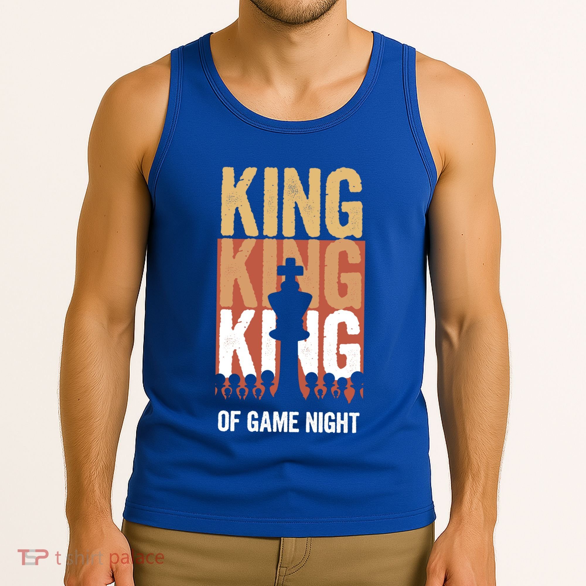 King Of Game Night Funny Gift Tank Top