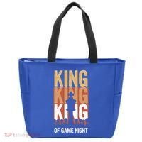 King Of Game Night Funny Gift Tote Bag thumb 0