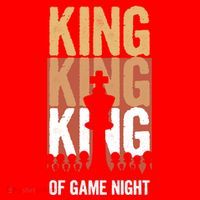 King Of Game Night Funny Gift Santa Hat thumb 1
