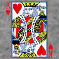 King Of Hearts Costume Playing Card Poker Toddler Hoodie thumb 2