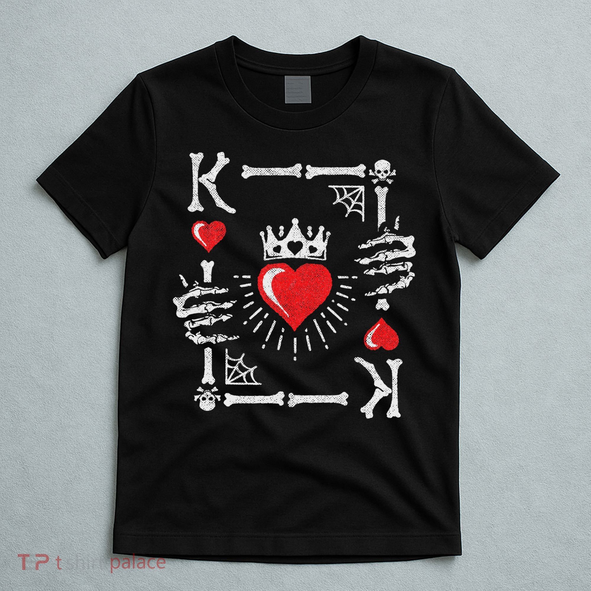 King Of Hearts Card Costume Halloween King Of Hearts T-Shirt