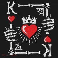 King Of Hearts Card Costume Halloween King Of Hearts T-Shirt thumb 7