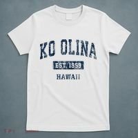 Ko Olina Hawaii Hi Vintage Sports Established T-Shirt thumb 5