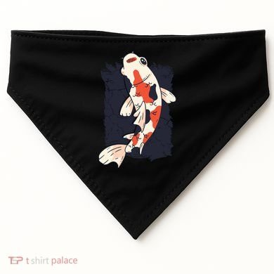 Koi Fish USA-Made Doggie Bandana