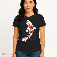 Koi Fish Women's T-Shirt thumb 4