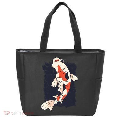 Koi Fish Tote Bag