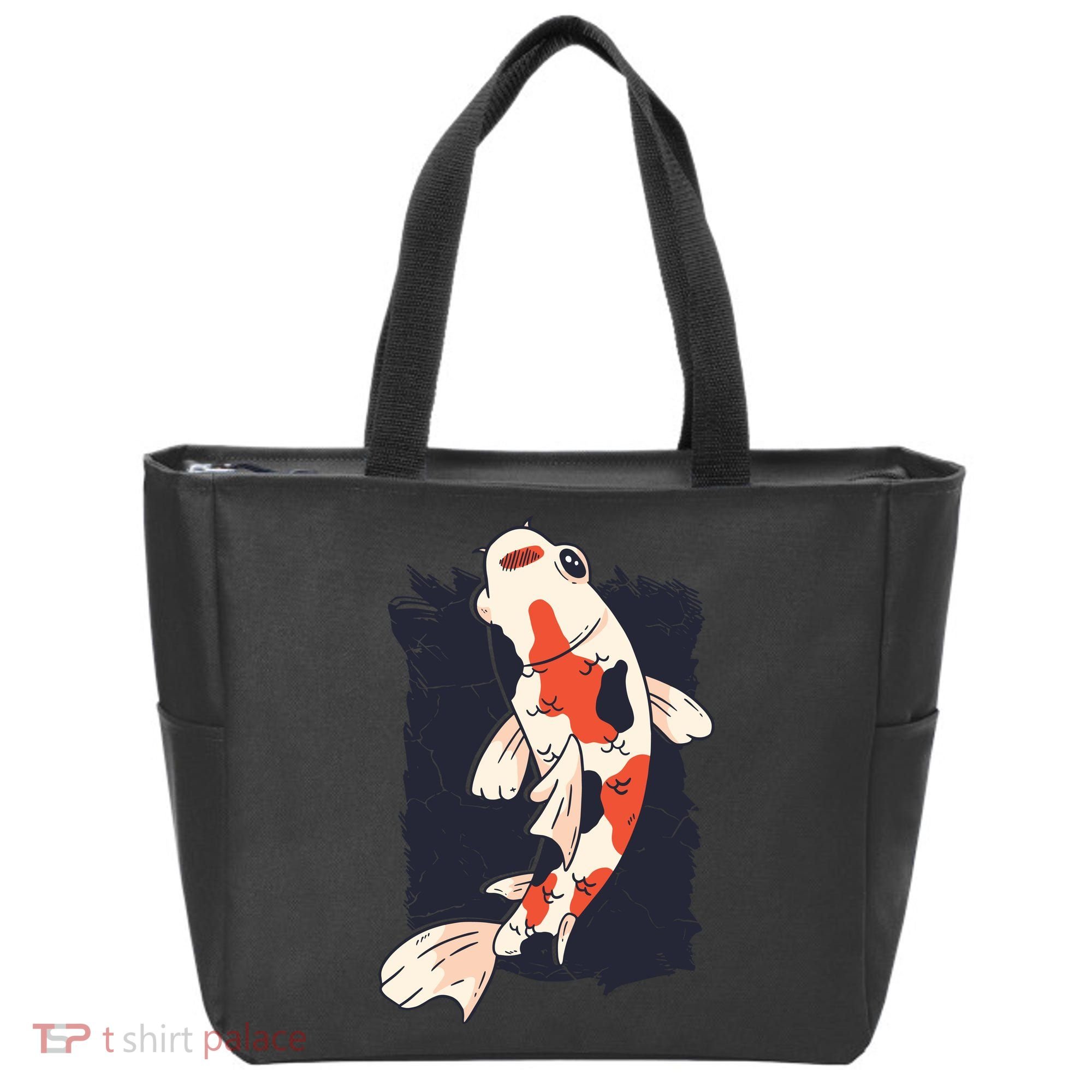 Koi Fish Tote Bag