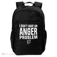 Kevin Owens I Don’t Have An Anger Problem Backpack thumb 0